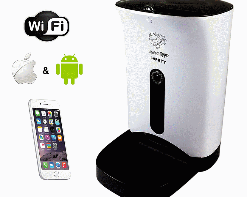 SpoiledHippo Smarty Automatic Pet Feeder Slash Pets