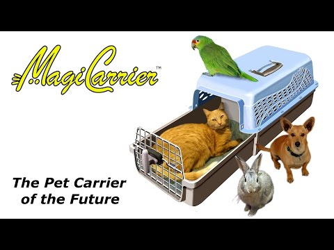 MagiCarrier - World&#039;s First Sliding Pet Carrier