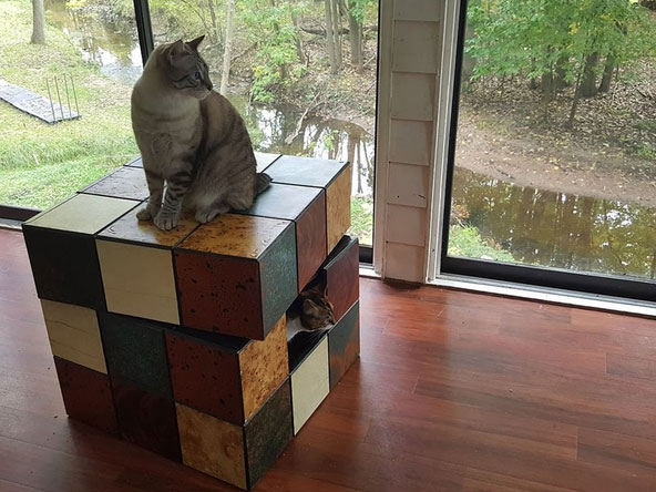 rubiks-cube-cat-bed