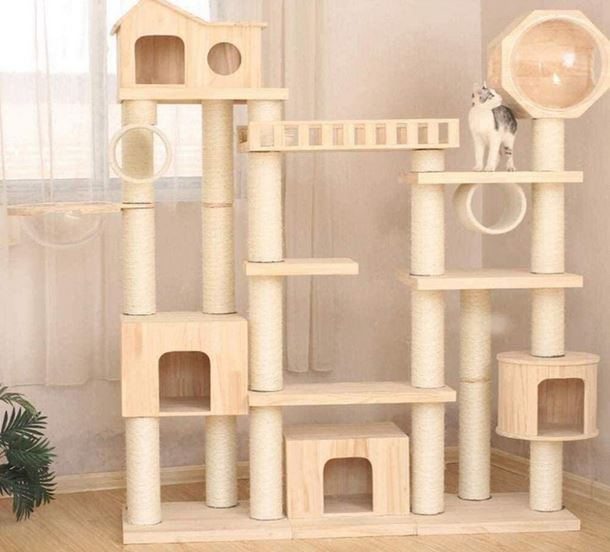 Multilevel Cat Jungle Gym Slash Pets